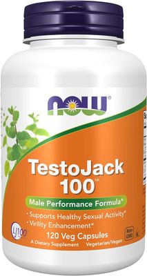 Now Supplements , Testojack 100 - 120 Veg Capsules Now Supplements , Testojack 100 - 120 Veg Capsules