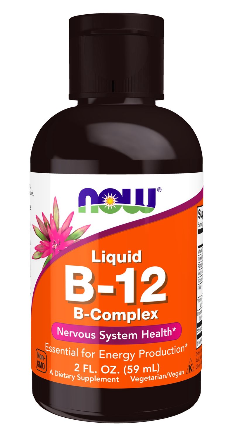 Now Supplements , Vitamin B-12 Complex Liquid