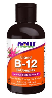 Now Supplements , Vitamin B-12 Complex Liquid