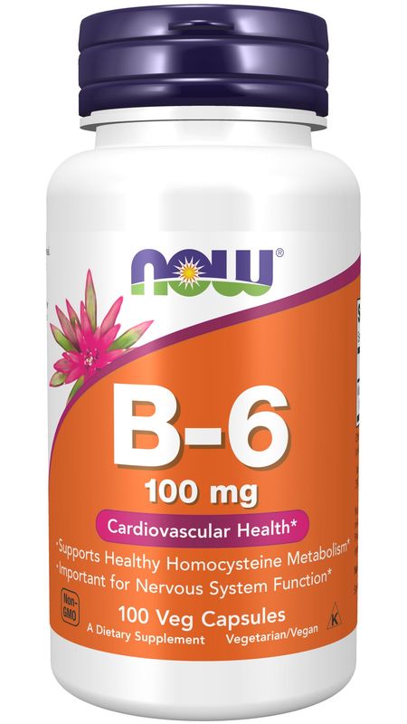 Now Supplements , Vitamin B-6 100 Mg