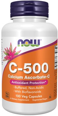 Now Supplements , Vitamin C-500 Calcium Ascorbate-C Now Supplements , Vitamin C-500 Calcium Ascorbate-C