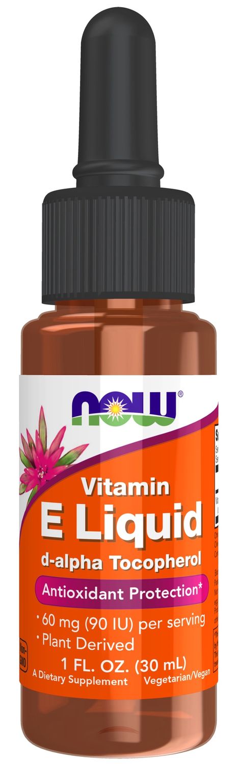 Now Supplements , Vitamin E Liquid -1 Fl. Oz.