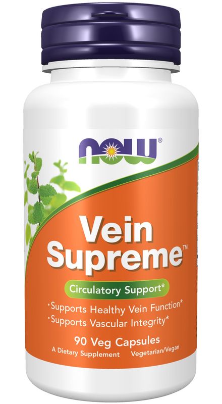Now Supplements , Vein Supreme - 90 Veg Capsules Now Supplements , Vein Supreme - 90 Veg Capsules