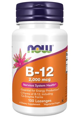 Now Supplements , Vitamin B-12 2,000 Mcg Now Supplements , Vitamin B-12 2,000 Mcg