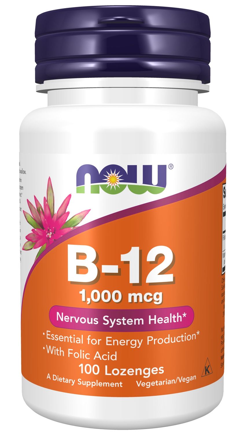 Now Supplements , Vitamin B-12 1000 Mcg
