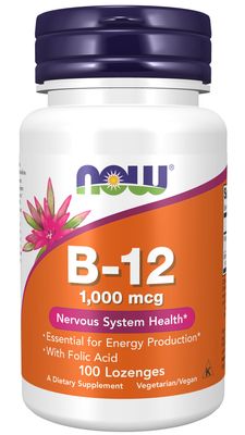 Now Supplements , Vitamin B-12 1000 Mcg Now Supplements , Vitamin B-12 1000 Mcg