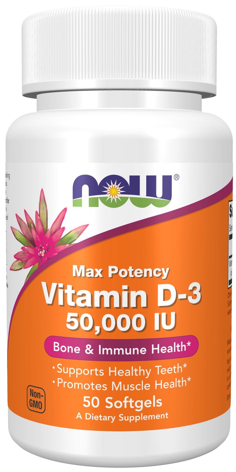 Now Supplements , Vitamin D-3 50,000 Iu
