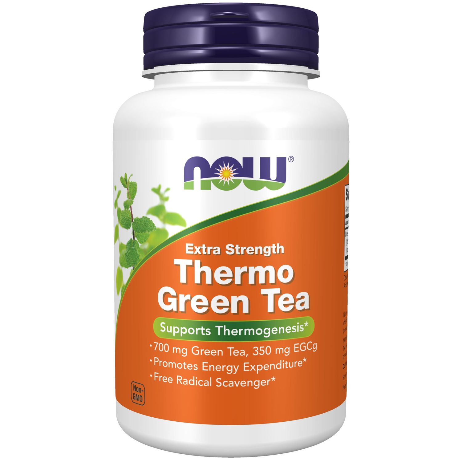 NOW Supplements , Thermo Green Tea Extra Strength - Veg Capsules