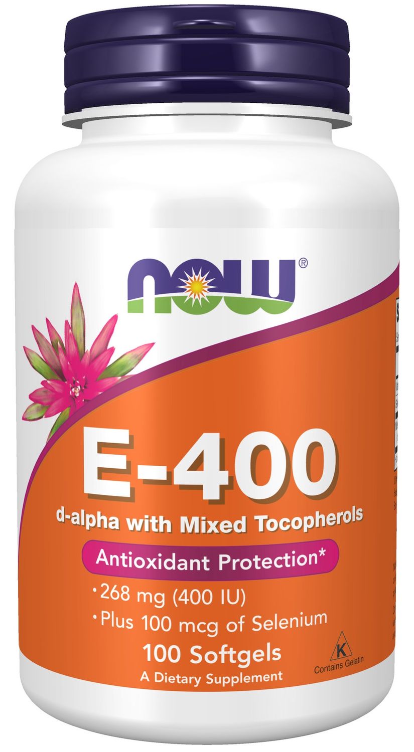 NOW Supplements , Vitamin E-400 - Softgels