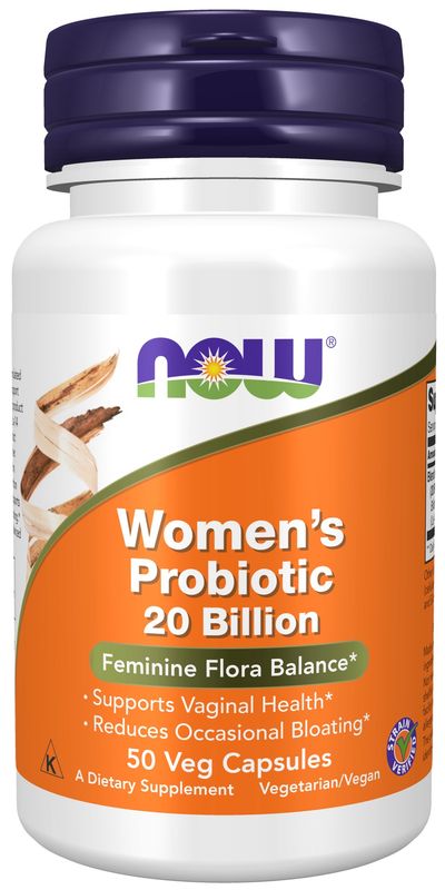 Now Supplements , Women's Probiotic 20 Billion - Veg Capsules Now Supplements , Women's Probiotic 20 Billion - Veg Capsules