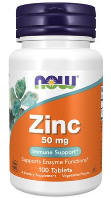 Now Supplements , Zinc 50 Mg