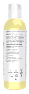 Now Supplements, Almond Oil 100% Pure Unscented 32 Fl oz.