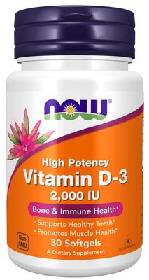 Now Supplements , Vitamin D-3 2000 Iu