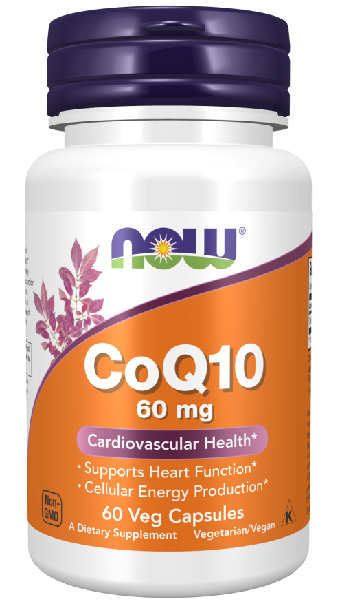 Now Supplements, Coq10 60 Mg. 60 Veg Caps