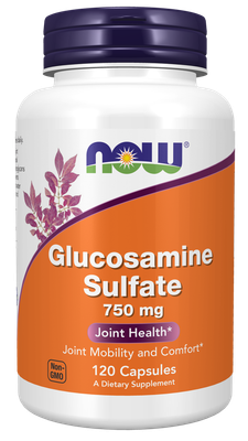 Now Supplements, Glucosamine Sulfate 750 Mg 120 Caps