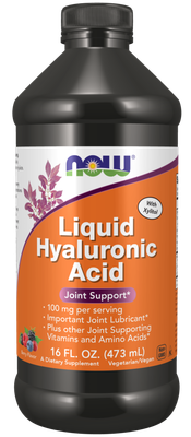 Now Supplements, Liquid Hyaluronic Acid 100 Mg 16 Fl. Oz. Now Supplements, Liquid Hyaluronic Acid 100 Mg 16 Fl. Oz.