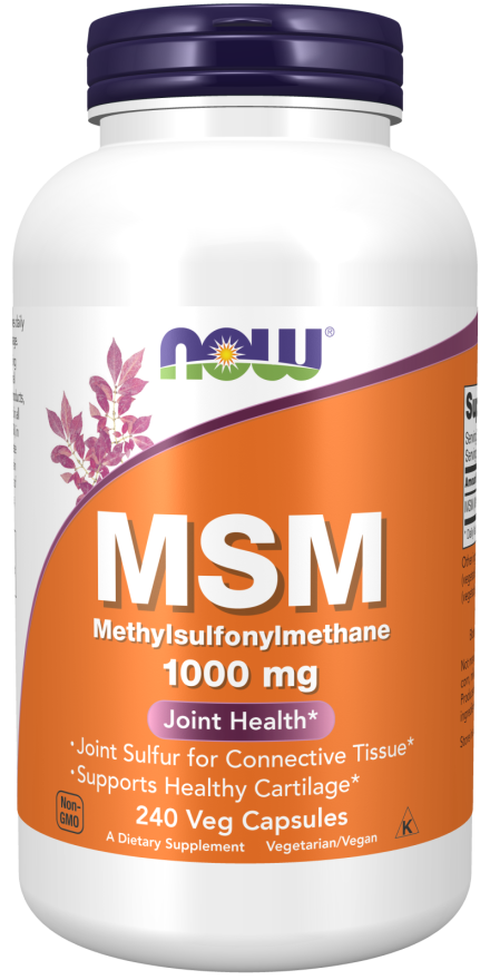 Now Supplements, Msm 1000Mg 240 Veg Caps