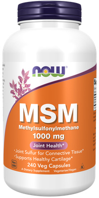 Now Supplements, Msm 1000Mg 240 Veg Caps Now Supplements, Msm 1000Mg 240 Veg Caps