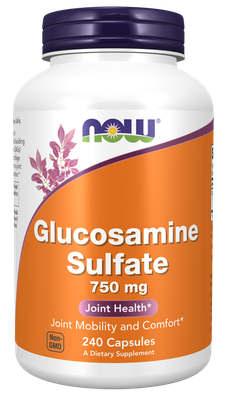 Now Supplements, Glucosamine Sulfate 750 Mg 240 Veg Caps