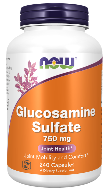 Now Supplements, Glucosamine Sulfate 750 Mg 240 Veg Caps