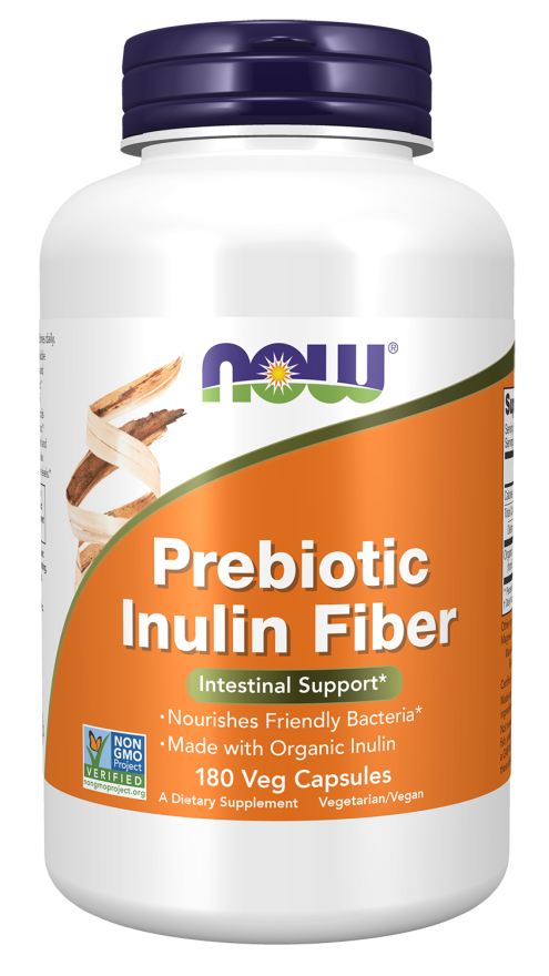 Now Supplements, Prebiotic Inulin Fiber 180 veg cap