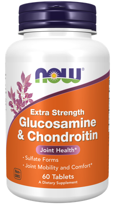 Now Supplements, Extra Strength Glucosamine & Chondroiton 60 Tabs