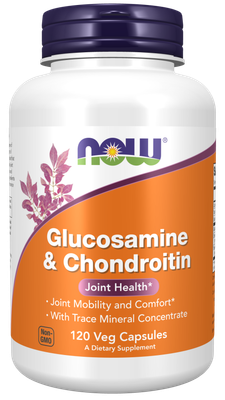 Now Supplements, Glucosamine & Chondroiton 120 Veg Caps Now Supplements, Glucosamine & Chondroiton 120 Veg Caps
