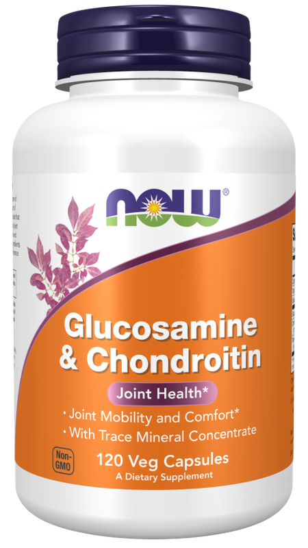 Now Supplements, Glucosamine & Chondroiton 120 Veg Caps Now Supplements, Glucosamine & Chondroiton 120 Veg Caps