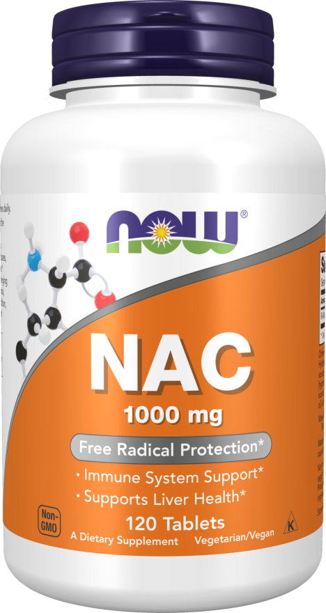 Now, Nac 1,000 Mg, 120 Tablets