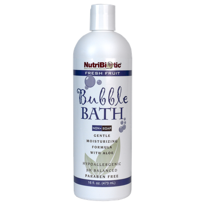 Nutribiotic , Bubble Bath, Non-Soap, Fresh Fruit, 16 Fl Oz (473 Ml)