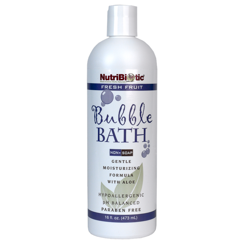 Nutribiotic , Bubble Bath, Non-Soap, Fresh Fruit, 16 Fl Oz (473 Ml) Nutribiotic , Bubble Bath, Non-Soap, Fresh Fruit, 16 Fl Oz (473 Ml)