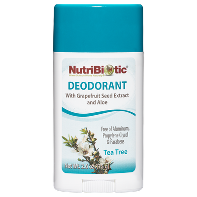 Nutribiotic , Deodorant, Tea Tree