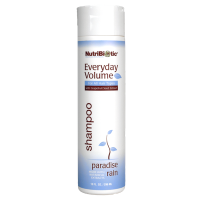 Nutribiotic , Everyday Volume Shampoo, For All Hair Types, Paradise Rain, 10 Fl Oz (296 Ml)