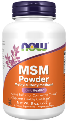 Now Supplements. Msm Powder 8Oz