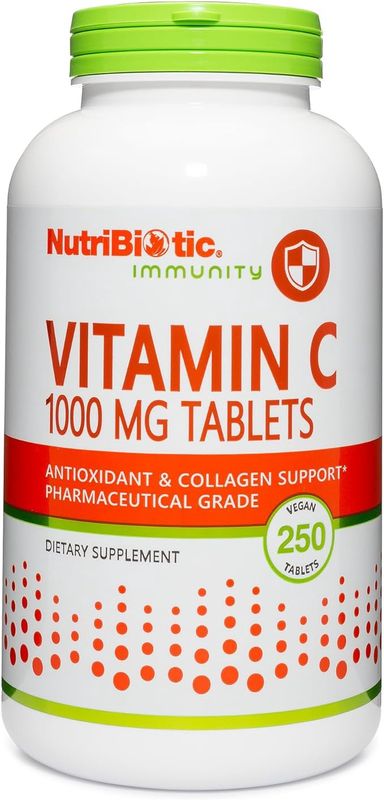 Nutribiotic, Vitamin C 1000 Mg 250 Vegan Tabs Nutribiotic, Vitamin C 1000 Mg 250 Vegan Tabs