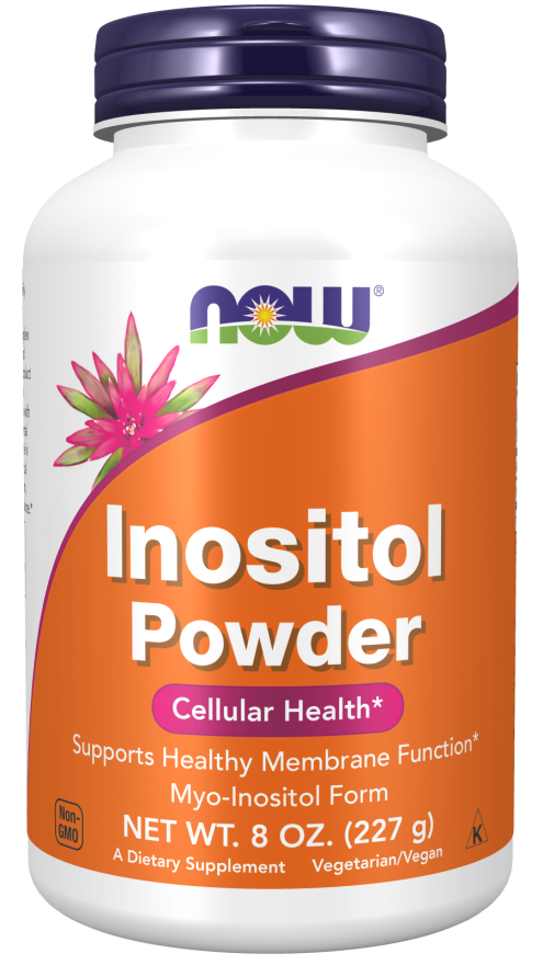 Now, Inositol Powder, Vegan, 8 Oz.