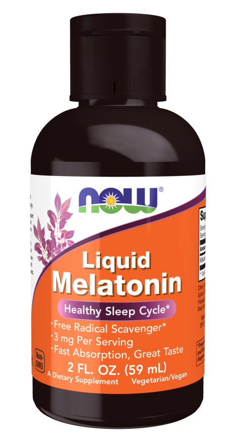 Now, Liquid Melatonin, 2 Fl. Oz.