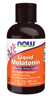 Now, Liquid Melatonin, 2 Fl. Oz.