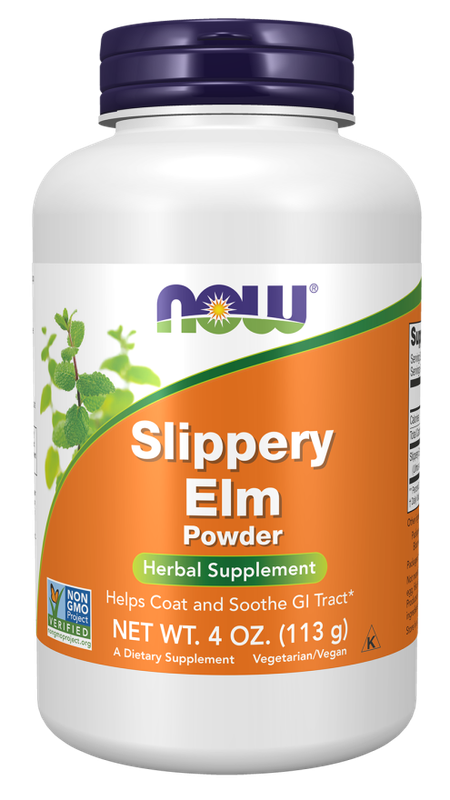 Now, Slippery Elm Powder 4 Oz. Now, Slippery Elm Powder 4 Oz.