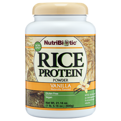 Nutribiotic , Rice Protein, Vanilla