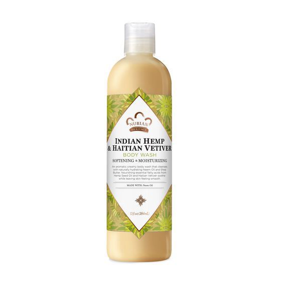 Nubian Heritage , Indian Hemp & Haitian Vetiver Body Wash