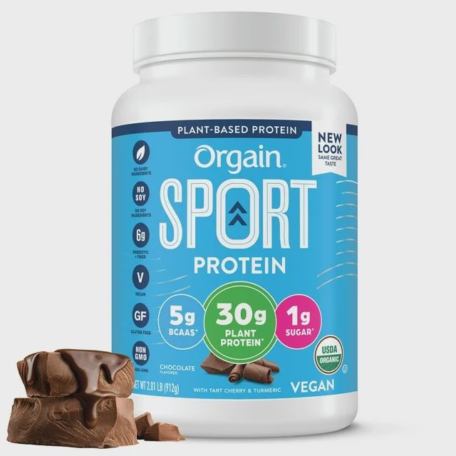Orgain , Sport Protein Chocolate 2.01Lb Orgain , Sport Protein Chocolate 2.01Lb