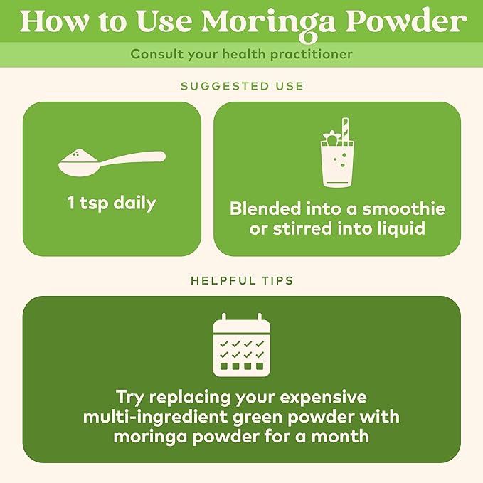 Organic India, Moringa Green Superfood
