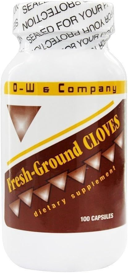 O. W. Bionics , O. W. Bionics Fresh Ground Cloves Capsules, 100 Count