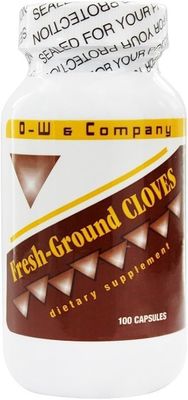 O. W. Bionics , O. W. Bionics Fresh Ground Cloves Capsules, 100 Count