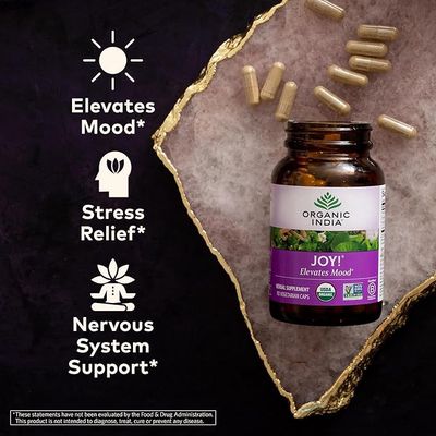 Organic India, Joy! Elevates Mood