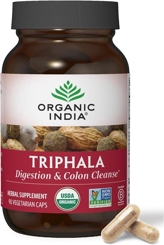 Organic India , Triphala Digestion & Colon Cleanse