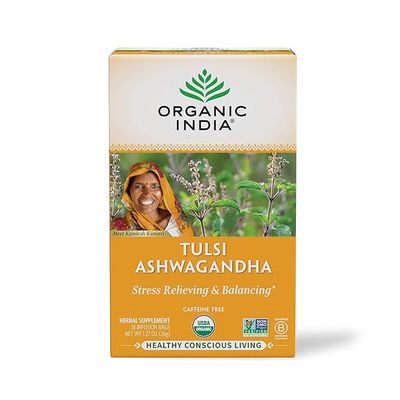 ORGANIC INDIA , Tulsi Tea, Ashwagandha
