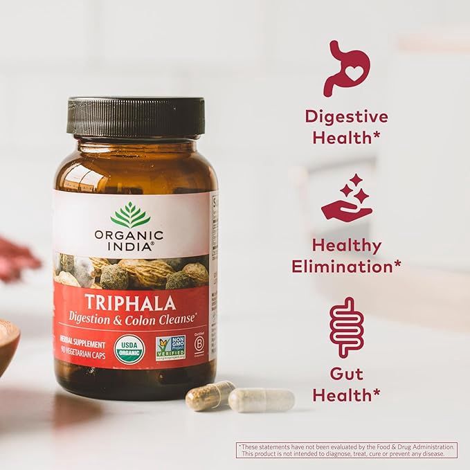Organic India, Triphala Digestion & Colon Cleanse