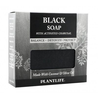 Plantlife , Soap - Black 4 Oz